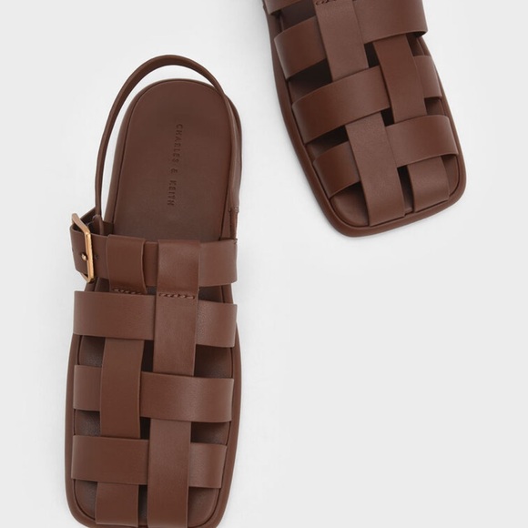 Charles & Keith Shoes - 🐿️ Charles & Keith Brown Fisherman Sandals 🐿️